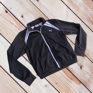 PUMA S zip up workout athletic jacket